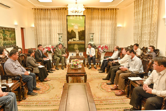 PPC Chairman received Indonesian Consul General in Ho Chi Minh City