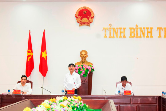 Binh Thuan saw early rehabilitation on 3 key pillars