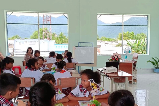 Bắc Bình: Khắc phục khó khăn trong thực hiện chương trình giáo dục mới