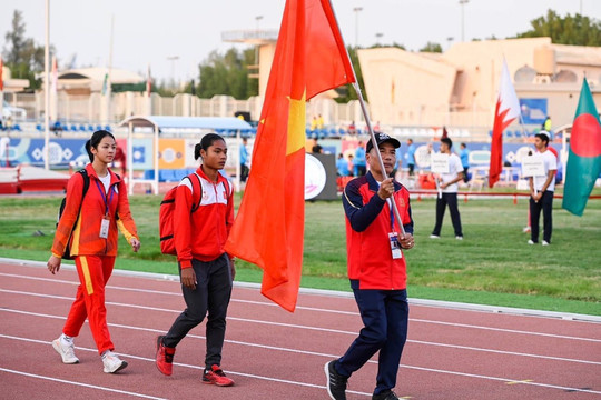 Young girl from Binh Thuan won gold medal at the 2022 Asian Youth Athletics Championships