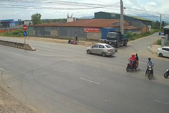 Xã Hồng Sơn: Tiềm ẩn TNGT trên quốc lộ 1A từ lỗi chủ quan