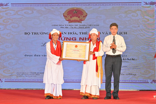 Khai mạc Lễ hội Katê năm 2022
Công bố Quyết định đưa Lễ hội Katê của người Chăm Bình Thuận vào Danh mục di sản văn hóa phi vật thể quốc gia