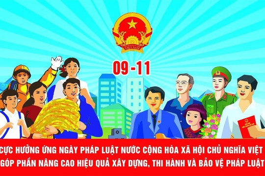 Tiếp sóng và truyền thông Lễ hưởng ứng Ngày “Pháp luật Việt Nam”