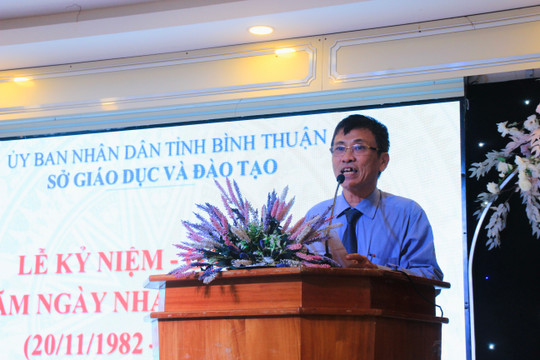 Lễ kỷ niệm, gặp mặt 40 năm Ngày Nhà giáo Việt Nam 
