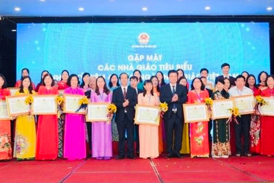 Bình Thuận có 3 nhà giáo tiêu biểu được Bộ Giáo dục và Đào tạo tặng bằng khen