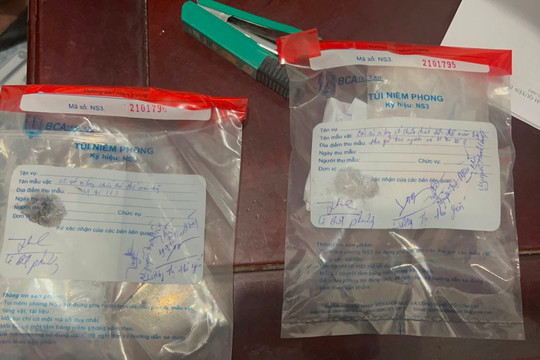 Hàm Tân: Bắt đối tượng tàng trữ trái phép chất ma túy và triệt phá sòng tài xỉu trong vườn cao su
