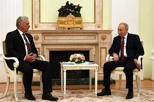 Tổng thống V.Putin: Nga luôn ủng hộ Cuba trên trường quốc tế