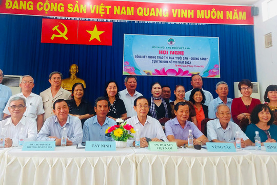 Bình Thuận được bình xét đơn vị có thành tích xuất sắc trong phong trào thi đua “Tuổi cao- Gương sáng” năm 2022