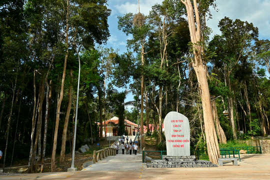 Chuẩn bị Lễ khánh thành dự án Khu di tích căn cứ Tỉnh ủy Bình Thuận trong kháng chiến chống Mỹ