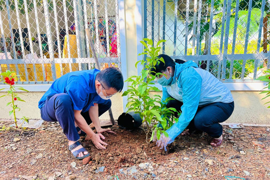 Nông thôn mới Hàm Thuận Nam: Nông thôn xanh, sạch nhờ bàn tay phụ nữ