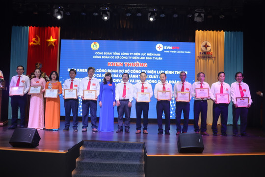 
Tổ chức thành công Đại hội CĐCS Công ty Điện lực Bình Thuận nhiệm kỳ 2023 - 2028