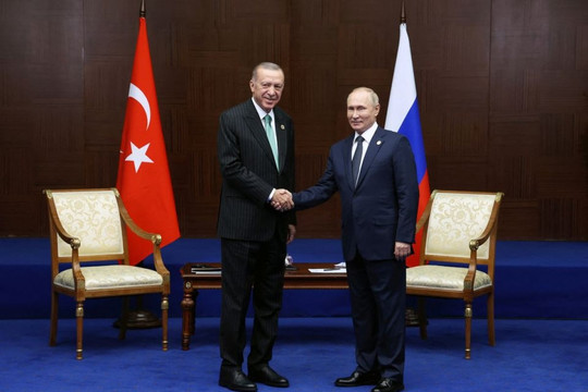 Tổng thống Nga và Thổ Nhĩ Kỳ sẽ thảo luận về đàm phán liên quan Ukraine
