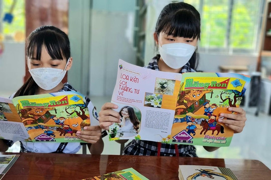 Binh Thuan: 2 students won prizes at the 2022 Reading Culture Ambassador contest
