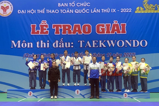 Đại hội Thể thao toàn quốc lần thứ IX – 2022: Bình Thuận đã đạt được 3 HCV và 9 HCĐ