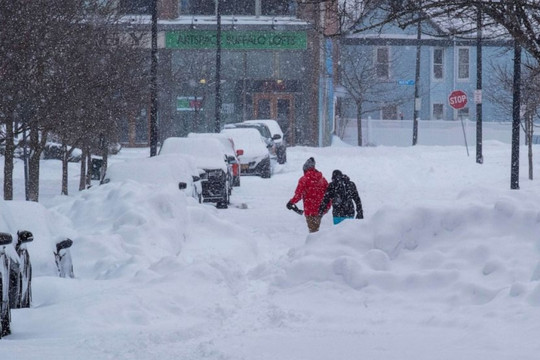 Mỹ: Băng tuyết phủ trắng nhiều bang, số người thiệt mạng tăng mạnh
