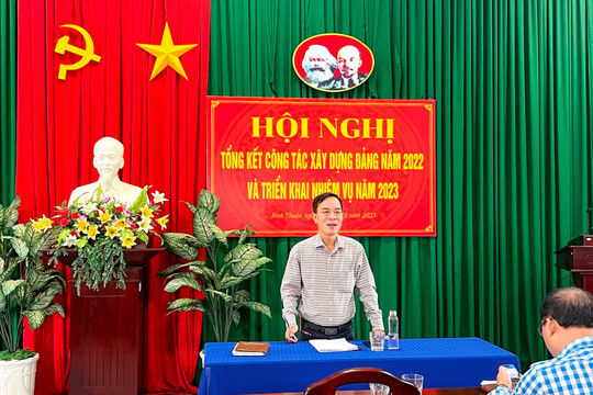 Đảng bộ Báo Bình Thuận tổng kết hoạt động năm 2022