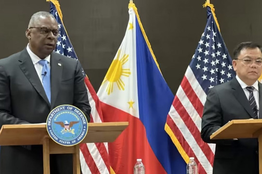 Mỹ - Philippines nhất trí nối lại đối thoại 2+2