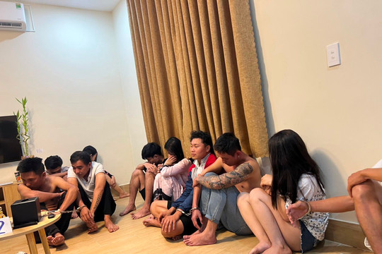 Công an Hàm Tân: Liên tục triệt phá nhóm đối tượng tổ chức "bay lắc" trong Homestay