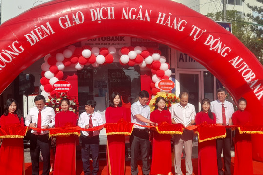 Khai trương máy CDM - Autobank Phan Thiết