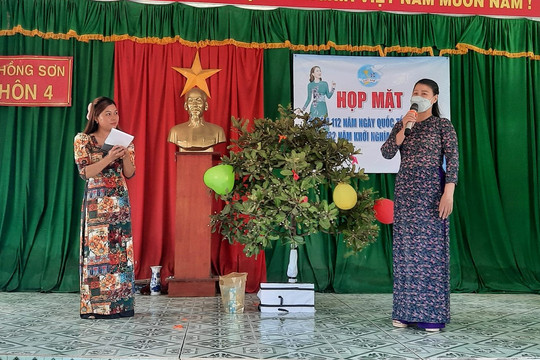 Hàm Thuận Bắc: Nâng cao nhận thức của phụ nữ đối với các vấn đề xã hội