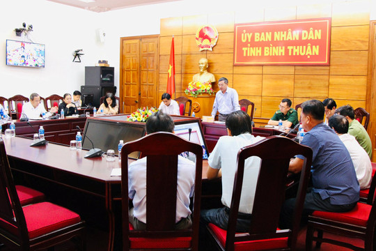 Binh Thuan attends teleconference on determination to remove EC’s “yellow card” fishing warning in 2023
