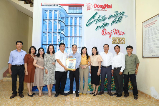 Đoàn công tác Báo Bình Thuận thăm và làm việc tại Báo Đồng Nai