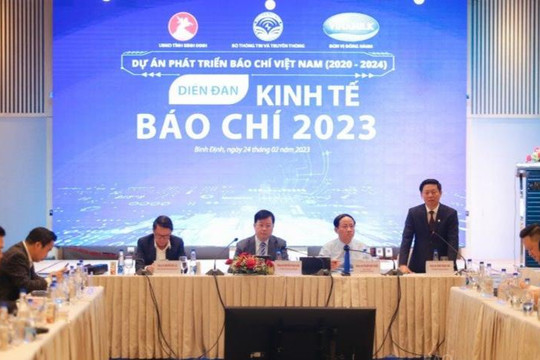 Diễn đàn kinh tế báo chí năm 2023 tại Bình Định