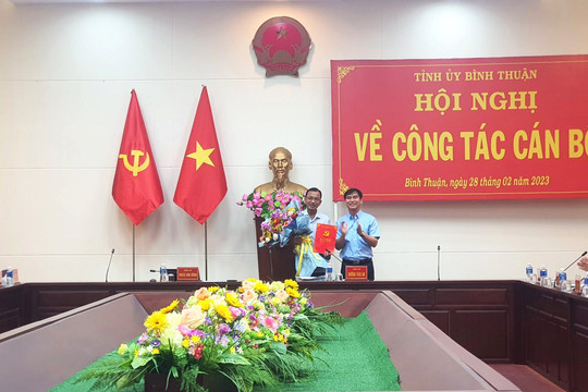 Hội nghị Tỉnh ủy về công tác cán bộ: Đồng chí Nguyễn Tuấn Anh được chỉ định tham gia BCH Đảng bộ tỉnh