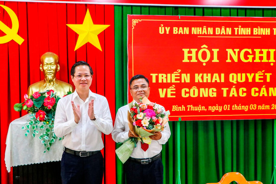 Ông Phan Dương Cường được bổ nhiệm giữ chức vụ Giám đốc Sở Xây dựng