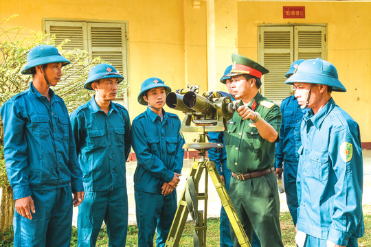 Bình Thuận thực hiện Nghị quyết số 22: Nâng cao năng lực phòng thủ dân sự