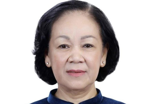 Đồng chí Trương Thị Mai giữ chức Thường trực Ban Bí thư Trung ương Đảng
