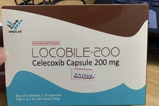 Thu hồi thuốc Locobile-200 không đạt tiêu chuẩn