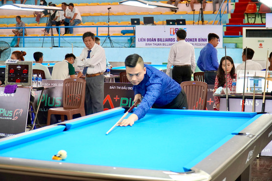 Khai mạc Giải Billiards & Snooker vô địch quốc gia (vòng 1)