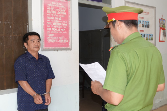 Bắt tạm giam đối tượng giết người ở Tuy Phong