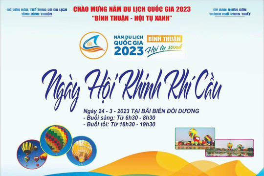 Doi Duong beach to be splendid with “Hot-air balloon festival”