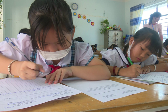Hàm Thuận Bắc:  Hội thi viết chữ đẹp cấp tiểu học