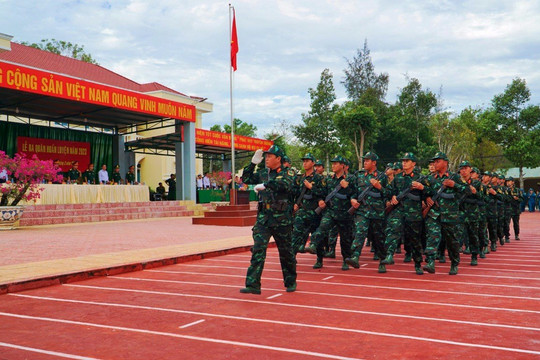 Lực lượng vũ trang tỉnh: Ra sức thực hiện thắng lợi nhiệm vụ quốc phòng địa phương
