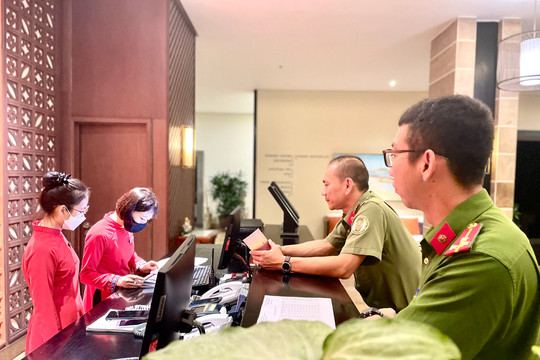 Tăng cường quản lý người nước ngoài đến Bình Thuận lưu trú