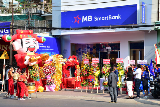 Khai trương MB Smartbank Phan Thiết