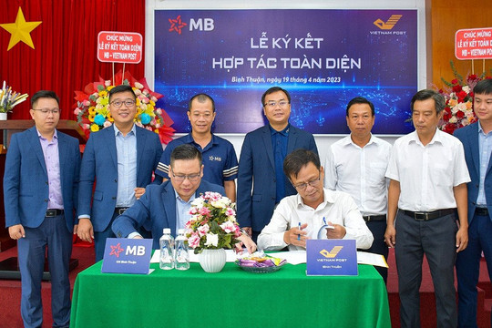 MB Bình Thuận và VietNam Post ký thỏa thuận hợp tác toàn diện