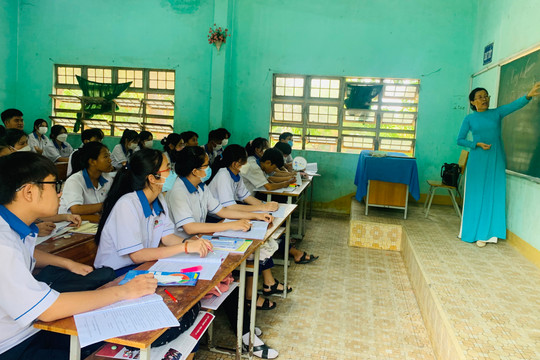 Trường THPT Hàm Thuận Bắc: Chủ động ôn tập chuẩn bị cho kỳ thi tốt nghiệp THPT 2023