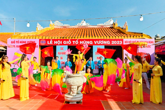 Long trọng tổ chức Lễ hội Giỗ tổ Hùng Vương tại Phan Rí Cửa