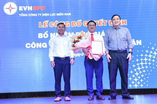 Công bố quyết định bổ nhiệm Phó Giám đốc Công ty Điện lực Bình Thuận