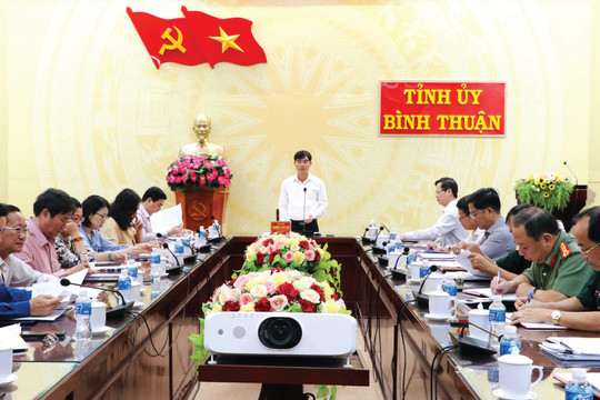 Bình Thuận thực hiện Nghị quyết số 28-NQ/TW Quyết tâm cao, nỗ lực lớn để tạo sự chuyển biến mạnh mẽ, sâu sắc