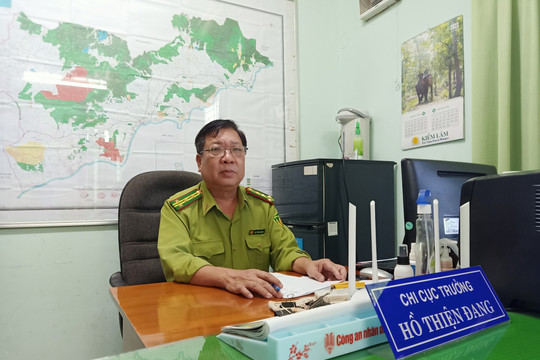 Lực lượng Kiểm lâm tỉnh: Khẳng định vai trò nòng cốt trong quản lý, bảo vệ rừng