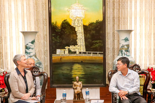 Phó Chủ tịch UBND tỉnh - Nguyễn Hồng Hải tiếp Đại sứ Đặc mệnh toàn quyền Vương quốc Na Uy 