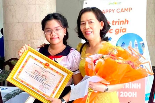 Minh Thư với video clip tiếng Anh đạt giải nhất