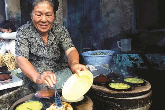 Mùi bánh xèo của mẹ