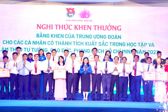 20 cán bộ, đoàn viên thanh niên tỉnh Bình Thuận được tuyên dương Thanh niên tiên tiến làm theo lời Bác 