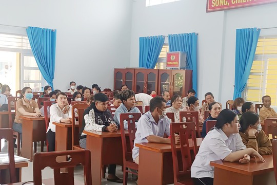 Hàm Thuận Nam: Nhiều nỗ lực trong công tác tư pháp